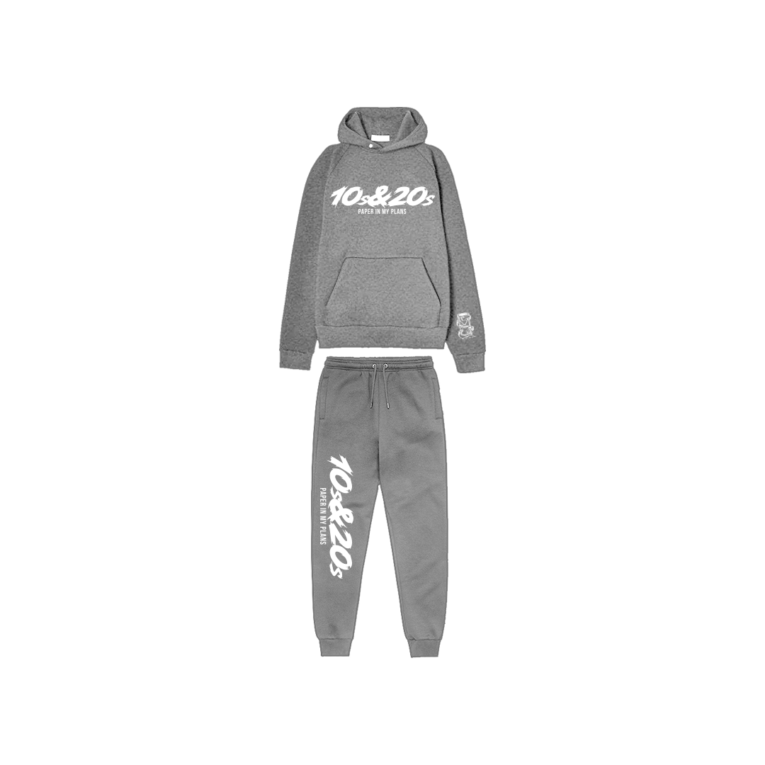 PAPER PLANS TRACKSUIT - GREY