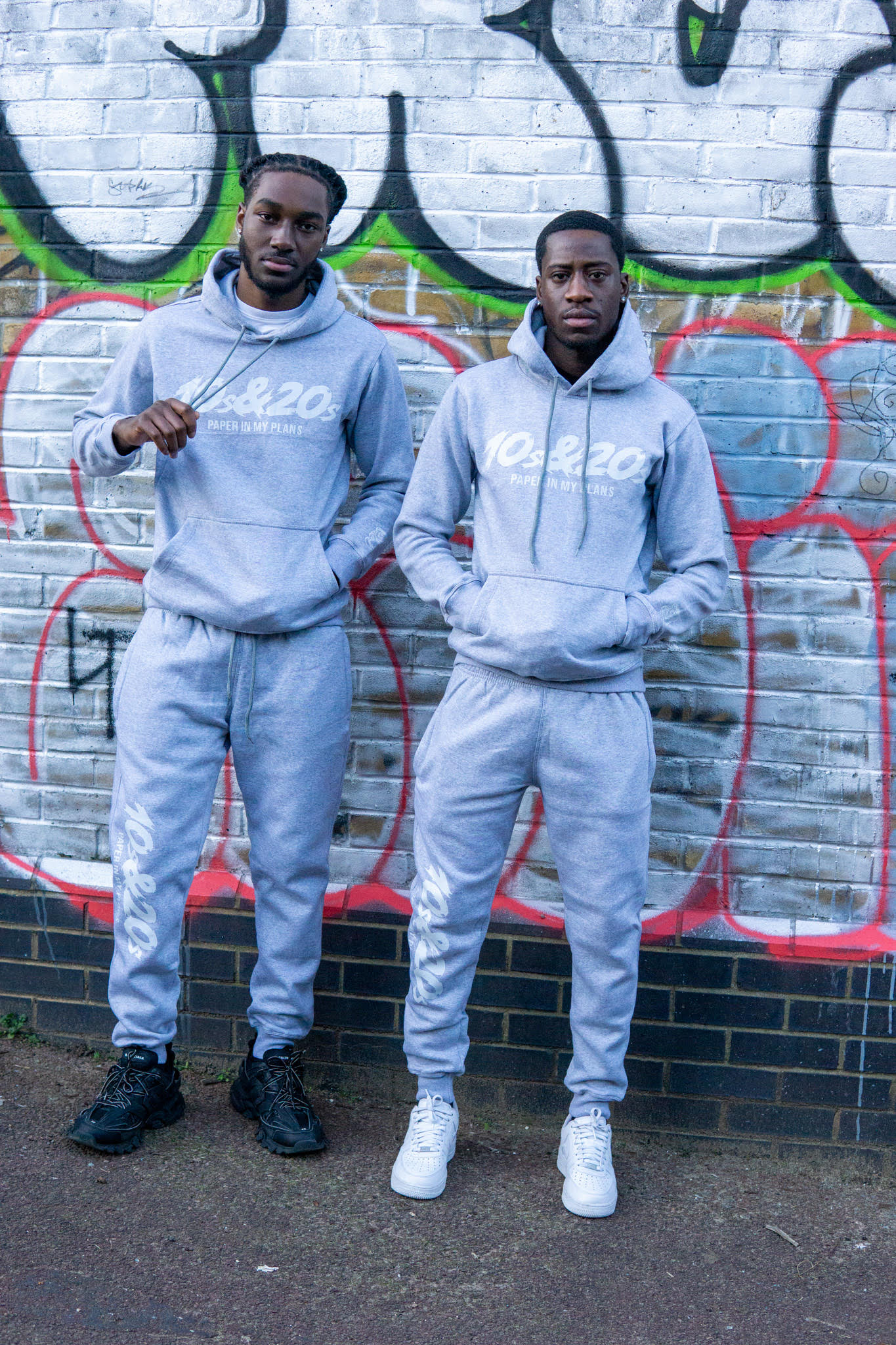 PAPER PLANS TRACKSUIT - GREY